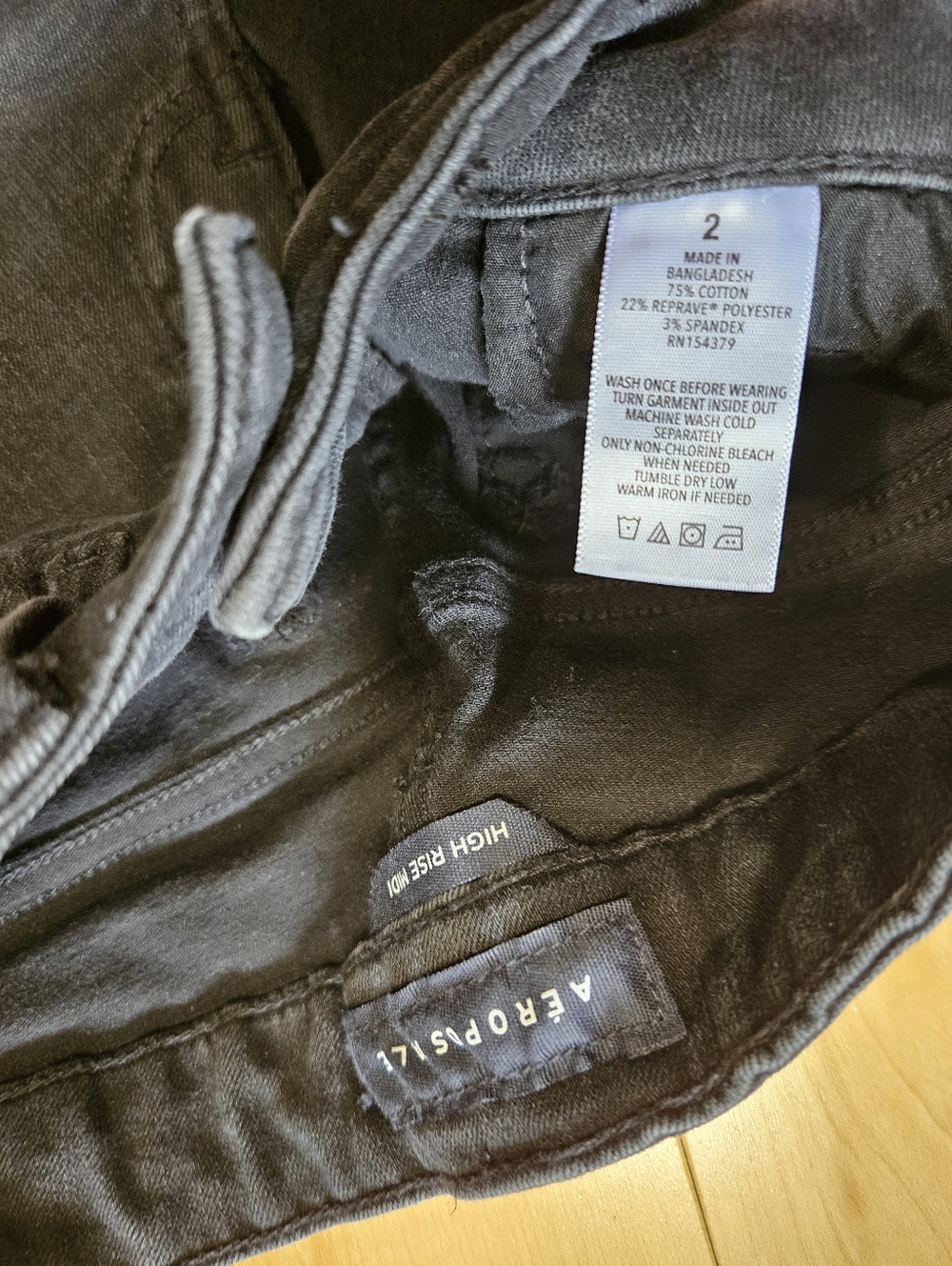 3 Pairs! American EAGLE & AEROPOSTALE SHORTS 0/2 - Picture 6 of 11